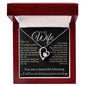 To My Wife | You Are a Wonderful Partner | Forever Love Necklace | BC230912