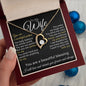 To My Wife | You Are a Wonderful Partner | Forever Love Necklace | BC230912