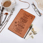 To My Daughter, Graphic Leather Journal | Love Mom | 230811