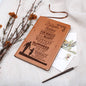 To My Daughter, Graphic Leather Journal | Love Dad | 230811