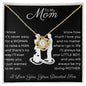 Mom, You Raised a Man | love Knot Necklace
