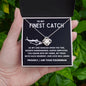 To My Finest Catch | Love Knot Necklace | BC230520