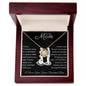 Mom, You Raised a Man | love Knot Necklace