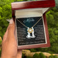 Mom, You Raised a Man | love Knot Necklace