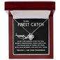 To My Finest Catch | Love Knot Necklace | BC230520