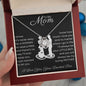 Mom, You Raised a Man | love Knot Necklace