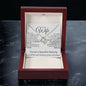 To My Wife | You Are a Wonderful Partner | Love Knot Necklace | WC231012