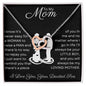 Mom You Raised a Man | Interlocking Hearts Necklace