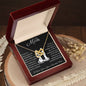 Mom You Raised a Man | Interlocking Hearts Necklace