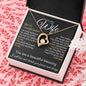 To My Wife | You Are a Wonderful Partner | Forever Love Necklace | BC230912