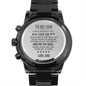 To My Son | Engraved Design Black Chronograph Watch