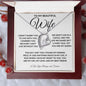 To My Beautiful Wife | Forever Love Necklace | The day I Met You | WC23211
