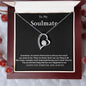 To My Soulmate | I Live For You | Forever Love Necklace | BC 23115