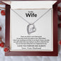 To My Wife, There Are Times | Forever Love Necklace | 23124
