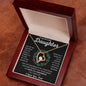 To My Beautiful Daughter | Forever Love Necklace | Wreath | BC