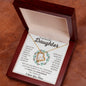 To My Beautiful Daughter | Forever Love Necklace | Wreath | WC