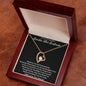 To My Stunning, Smokin' Hot Soulmate | Forever Love Necklace | 23117