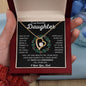 To My Beautiful Daughter | Forever Love Necklace | Wreath | BC