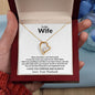 To My Wife, There Are Times | Forever Love Necklace | 23124