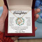 To My Beautiful Daughter | Forever Love Necklace | Wreath | WC