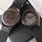 To My Son | Engraved Wooden Watch