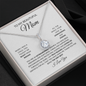 To My Beautiful Mom Eternal Hope Necklace