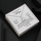 To My Beautiful Mom Eternal Hope Necklace