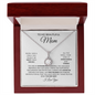 To My Beautiful Mom Eternal Hope Necklace