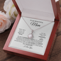 To My Beautiful Mom Eternal Hope Necklace