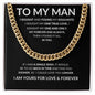 To My Man | Cuban Link Chain | BC 2318