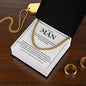 To My Man | Cuban Link Chain | 23119