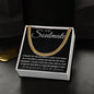To My Soulmate | Cuban Link Chain | Yours For Love