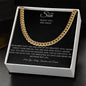 To My Son | Cuban Link Chain | While You Are Away