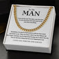 To My Man | Cuban Link Chain | 23119