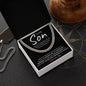 To My Son | I Love You, Dad | Cuban Link Chain | BC