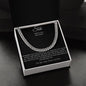 To My Son | Cuban Link Chain | While You Are Away