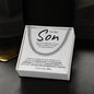 To My Son | Cuban Link Chain | WC