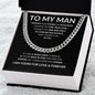 To My Man | Cuban Link Chain | BC 2318