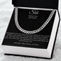 To My Son | Cuban Link Chain | While You Are Away