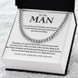 To My Man | Cuban Link Chain | 23119