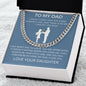 To My Dad | Cuban Link Necklace