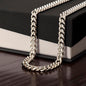 To My Son | I Love You, Dad | Cuban Link Chain | BC
