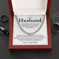 To My Husband | Cuban Link Chain | 23119