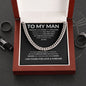 To My Man | Cuban Link Chain | BC 2318