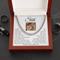 TO OUR SON | CUBAN CHAIN | LION PRIDE