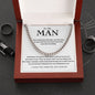 To My Man | Cuban Link Chain | 23119