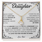 To My Daughter | Alluring Beauty Necklace | I Will Always Be There | WC23218