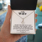 To My Wife | Alluring Beauty Necklace | WC23127