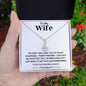 To My Wife | Alluring Beauty Necklace | WC23127