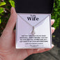 To My Wife | Alluring Beauty Necklace | WC23127